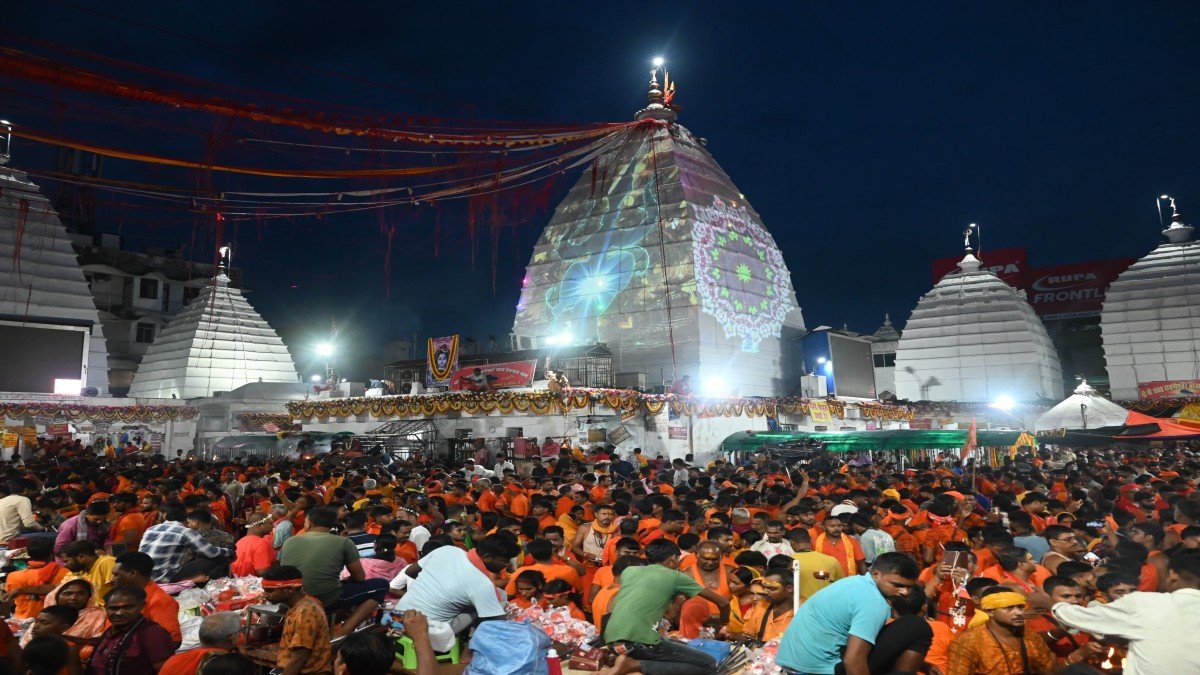 देवघर श्रावणी मेला 2026 शुरू, पहली बार ‘AI इंटीग्रेटेड कंट्रोल रूम’ से चप्पे-चप्पे पर नजर